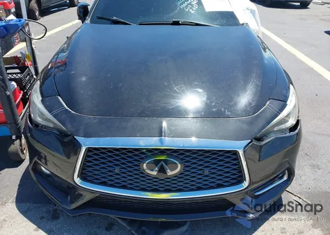 2017 Infiniti Q60 Red Sport 400 из США, поврежденный, VIN JN1FV7EL9HM700856